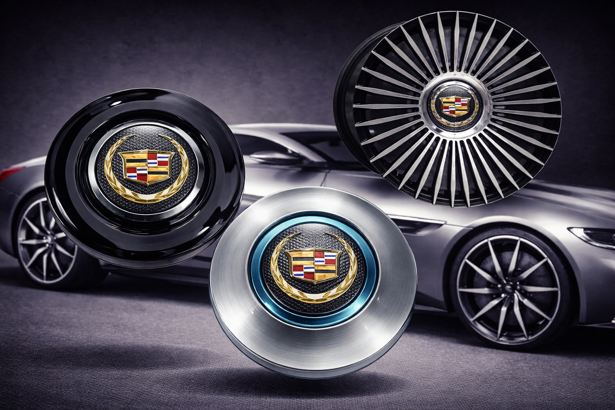 Cadillac Dark Floating Center Cap