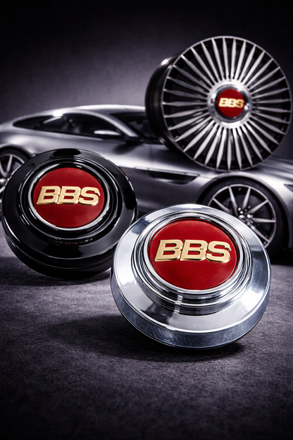 BBS Red & Gold Floating Center Cap