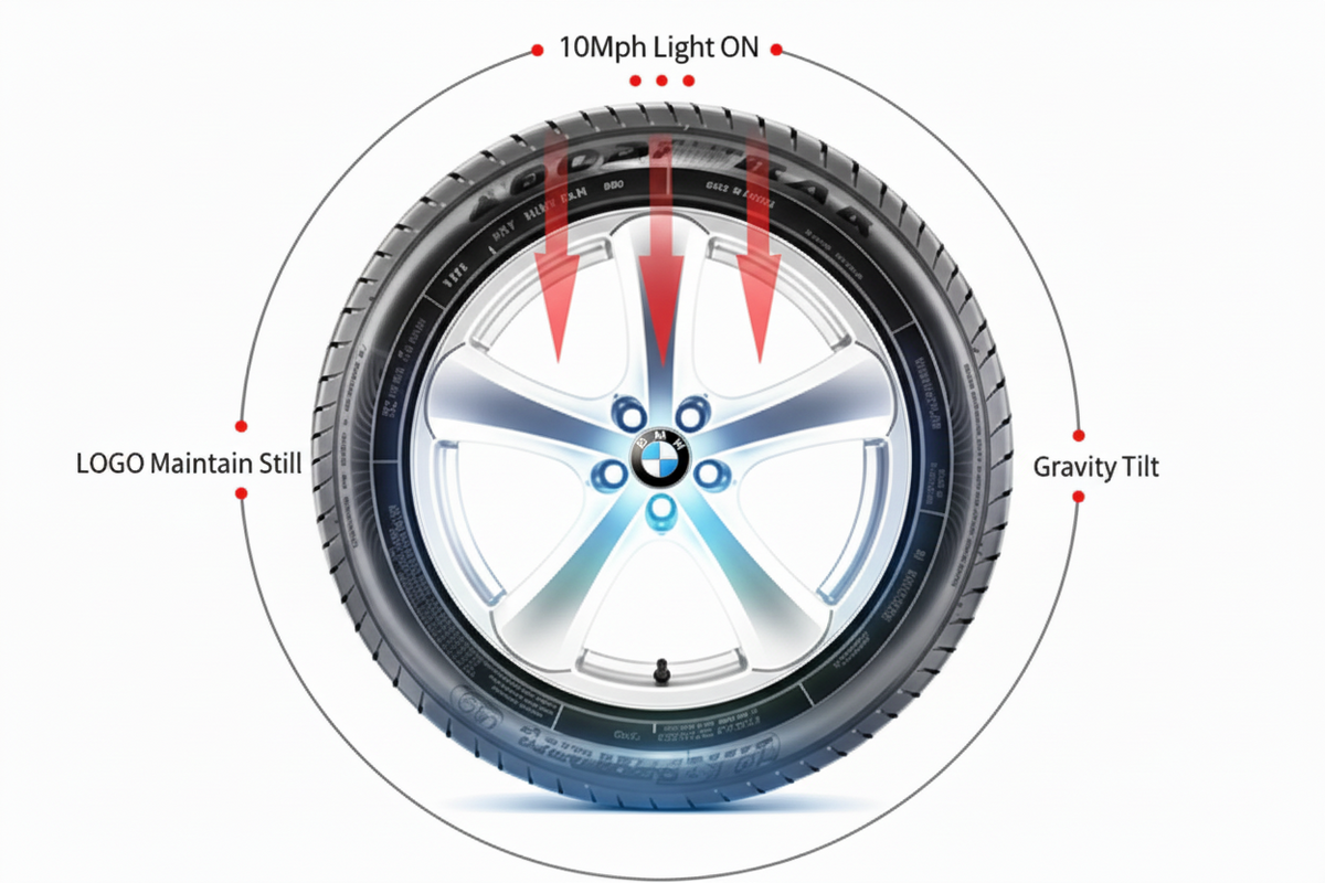 Audi 2 Stock Floating Center Caps