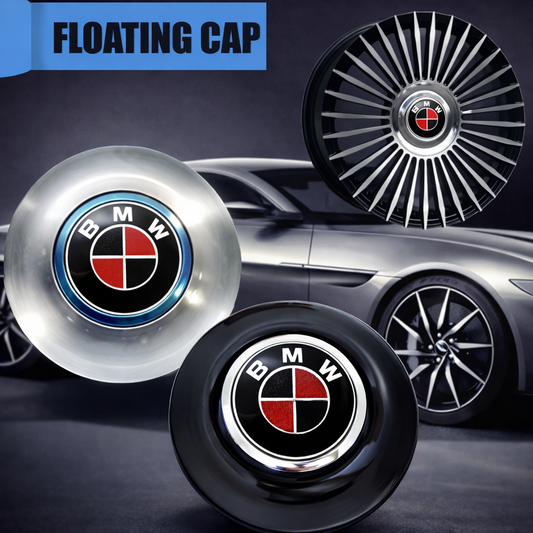 BMW Black & Red Floating Center Cap