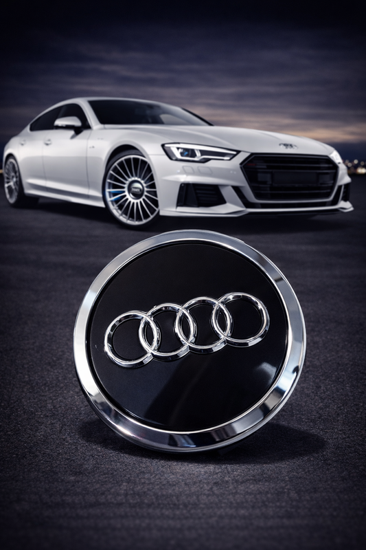 Audi 3 Floating Center Caps