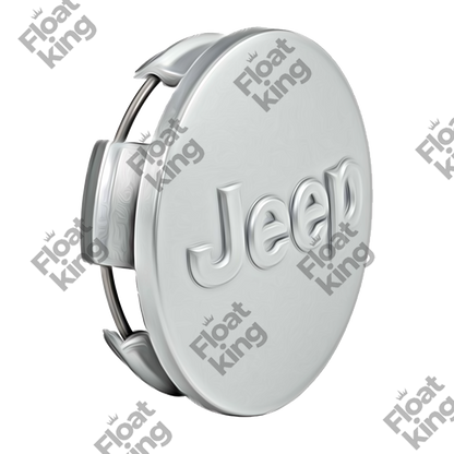 Jeep Floating Center Caps – 60mm - 1 Cap Side View