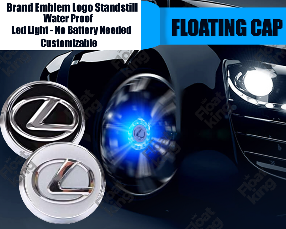 Lexus Floating Center Caps 62mm