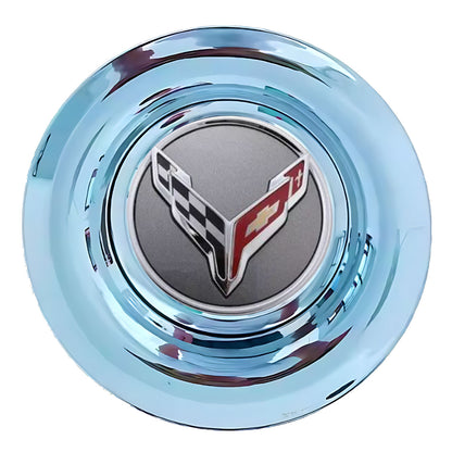 Chevrolet Corvette Floating Center Caps Polished