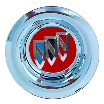 Buick Red Floating Center Caps Polished