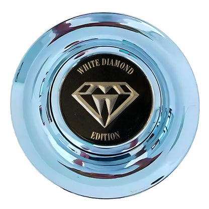 Diamond Floating Center Caps Polished