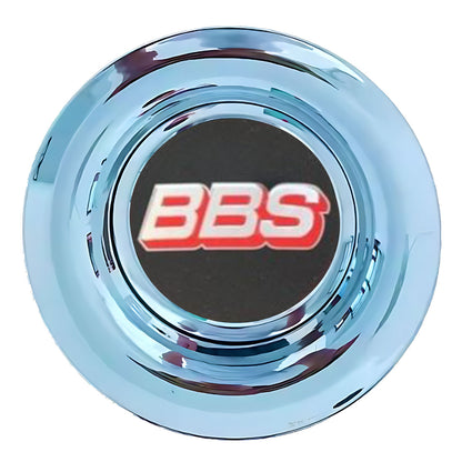 BBS Black & Red Floating Center Caps Polished