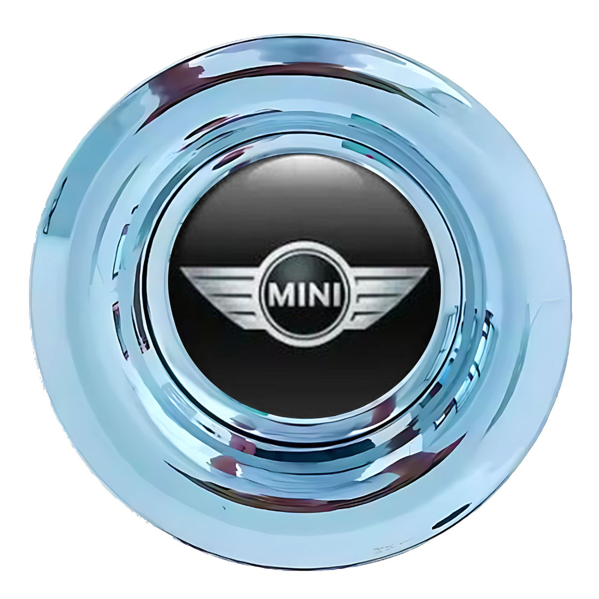 Mini Cooper Floating Center Caps Polished