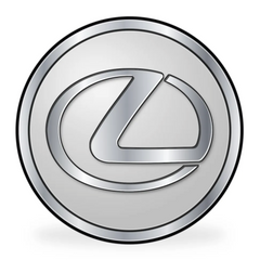 Lexus floating center caps