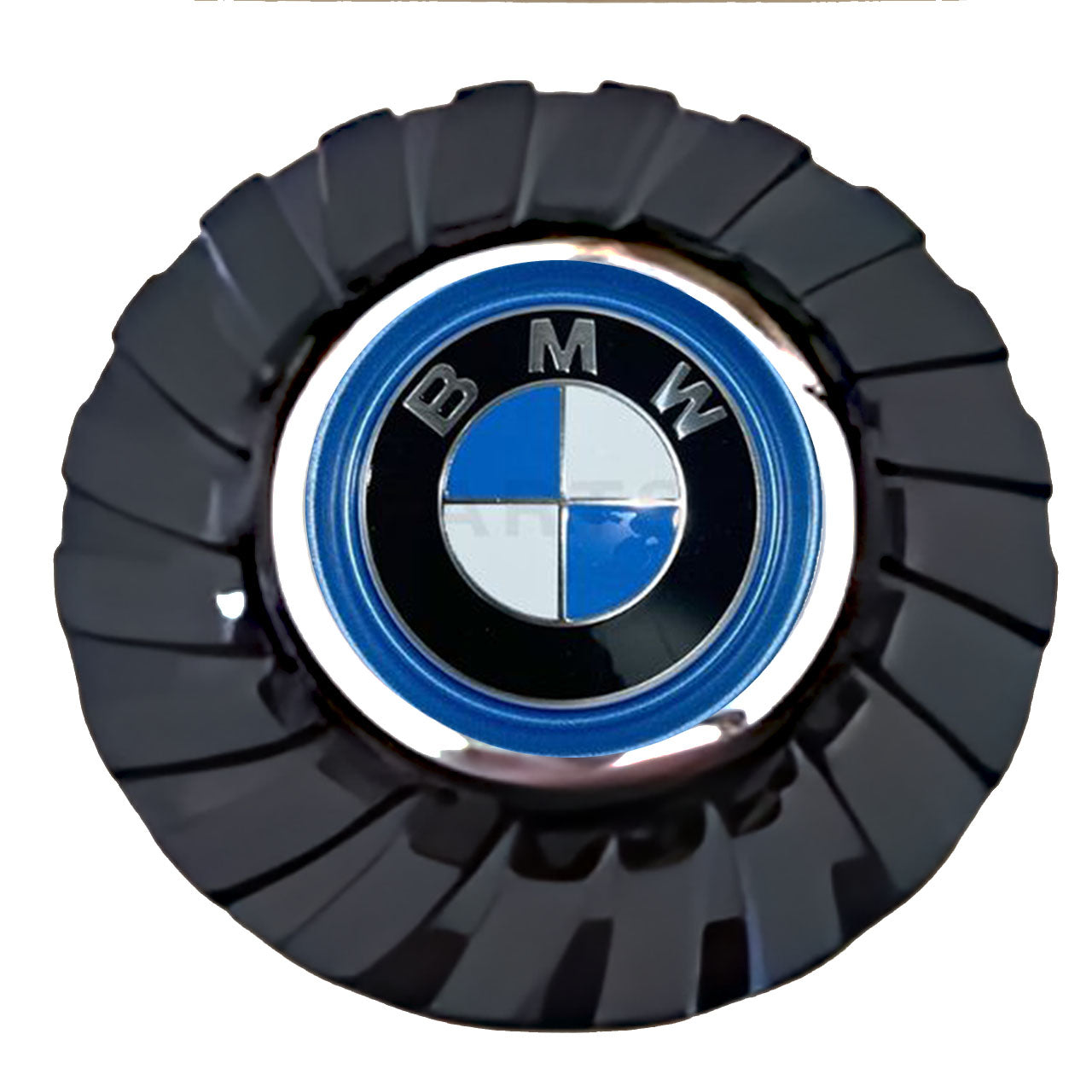 BMW Blue OEM Floating Center Caps True Direction