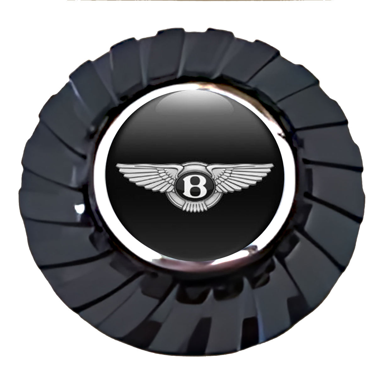 Bentley Wings Floating Center Caps True Direction
