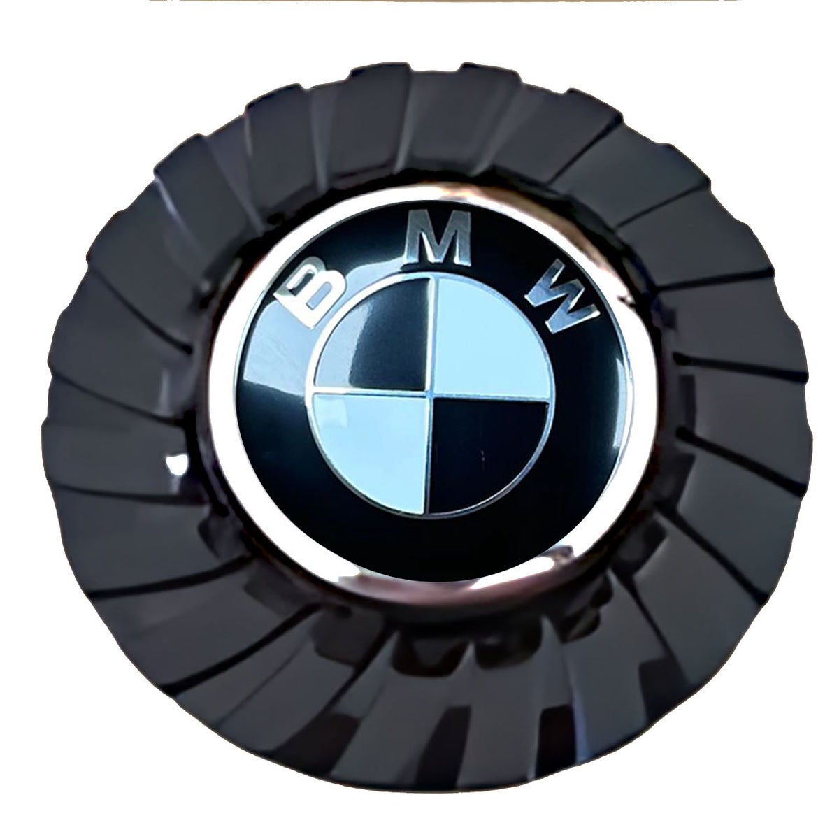 BMW Black Floating Center Caps True Direction