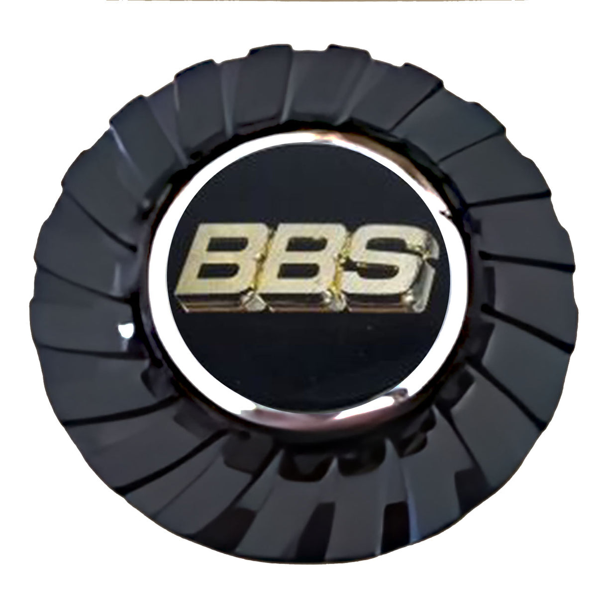 BBS Black & Gold Floating Center Caps True Direction