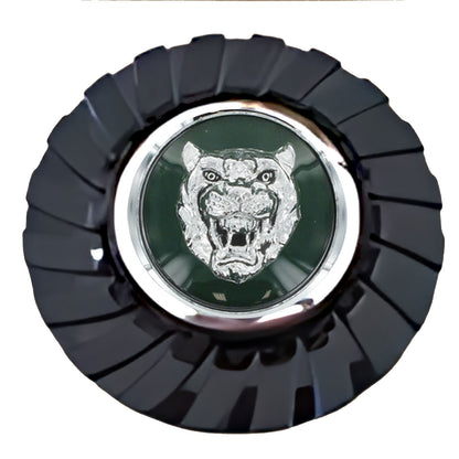 Jaguar Green Floating Center Caps True Direction