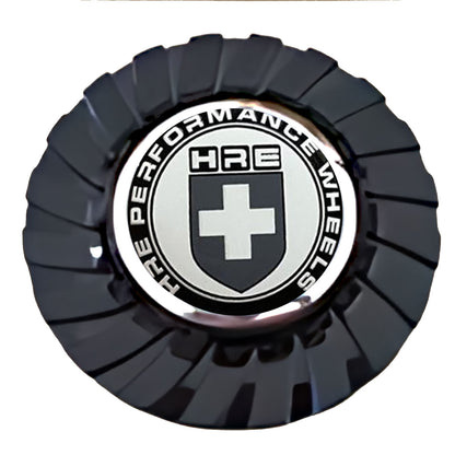 HRE Black Floating Center Caps True Direction