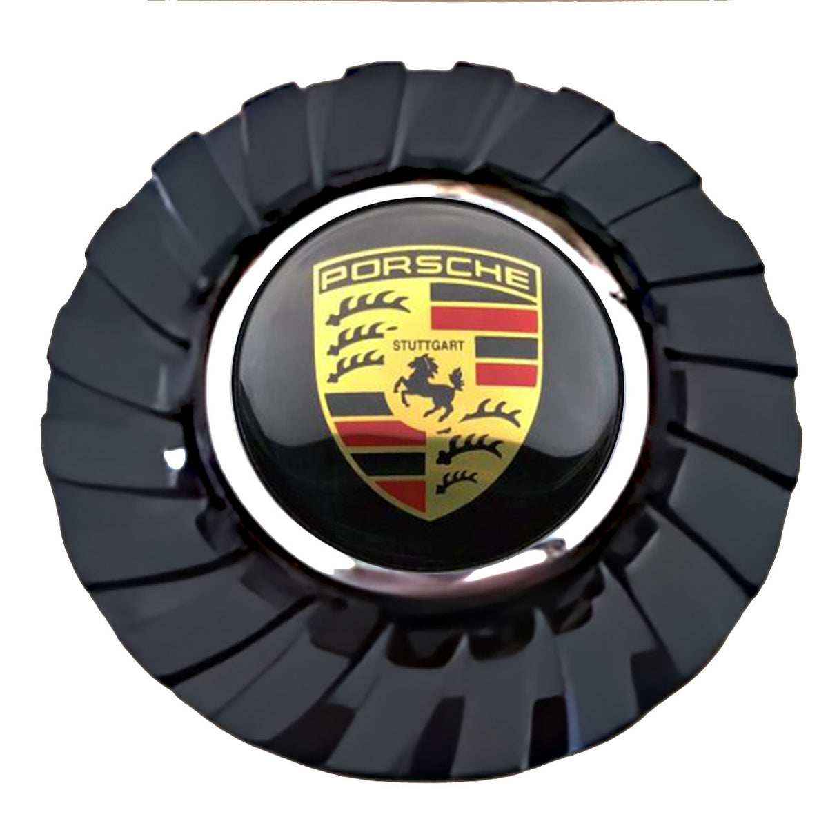 Porsche 2 Floating Center Caps True Direction