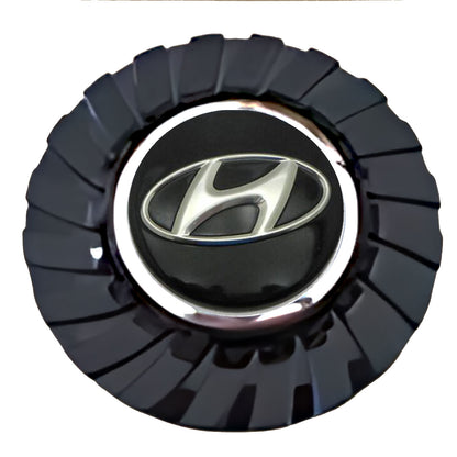 Hyundai Black Floating Center Caps True Direction