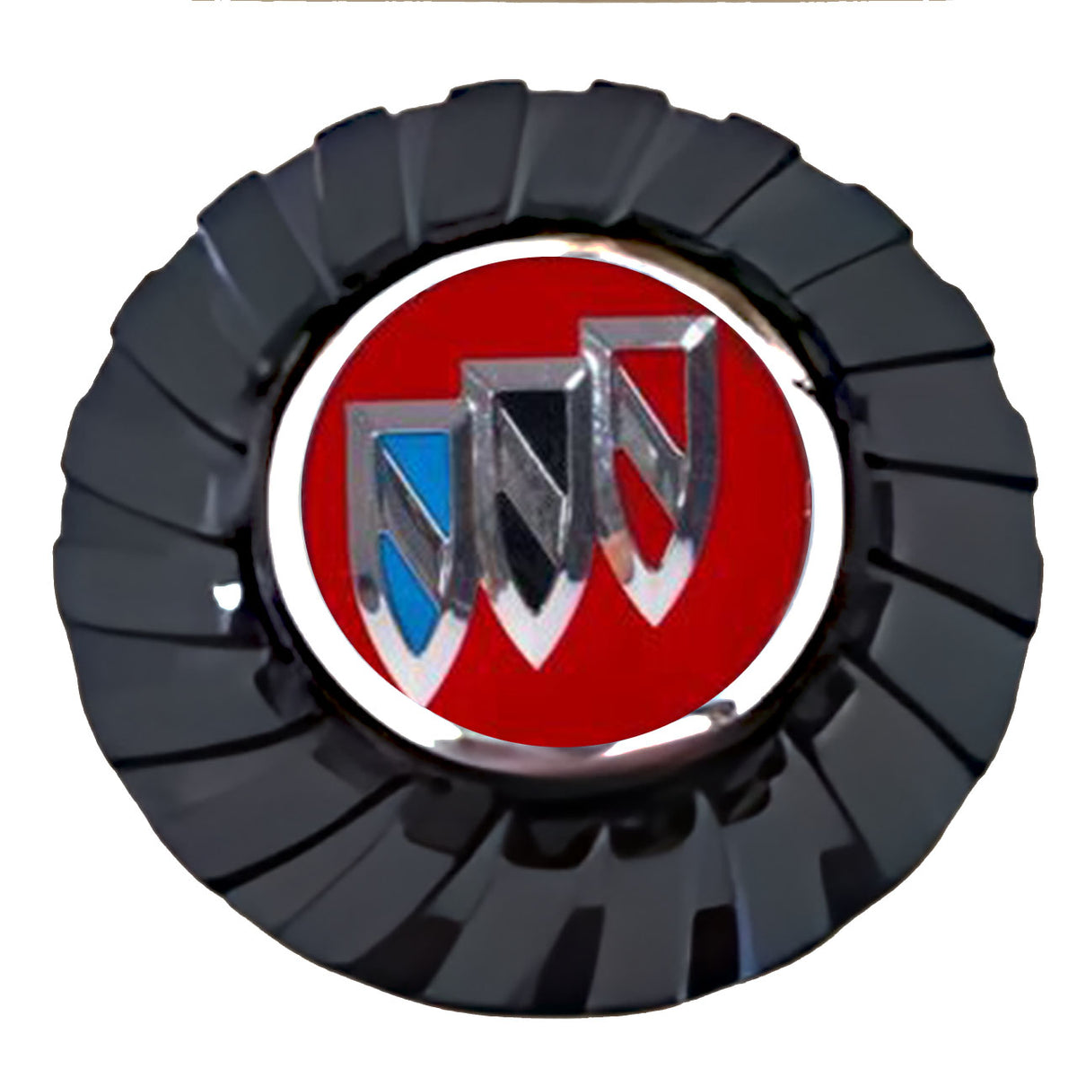 Buick Red Floating Center Caps True Direction