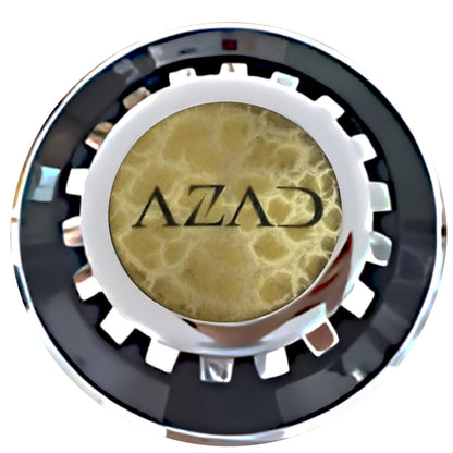 Azad 2 Floating Floating Center Caps Black With Gear Shape Center