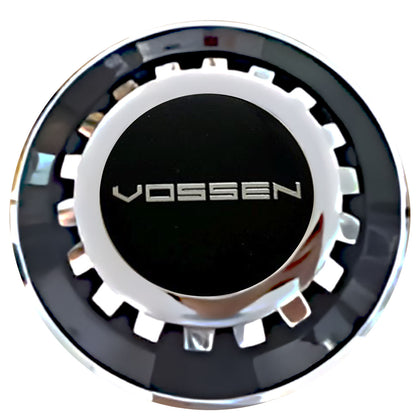 Vossen Floating Center Caps Black With Gear Shape Center