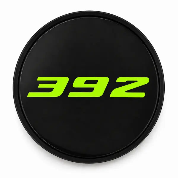Dodge 392 HEMI 63mm stock floating center cap - Sublime Green