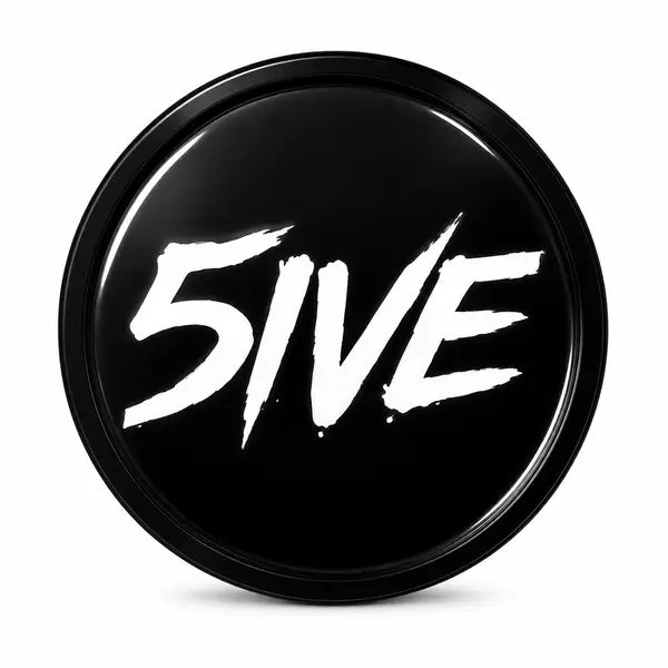 Dodge 5IVE 63mm stock floating center cap - White Knuckle