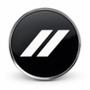 Emblem White 63mm
