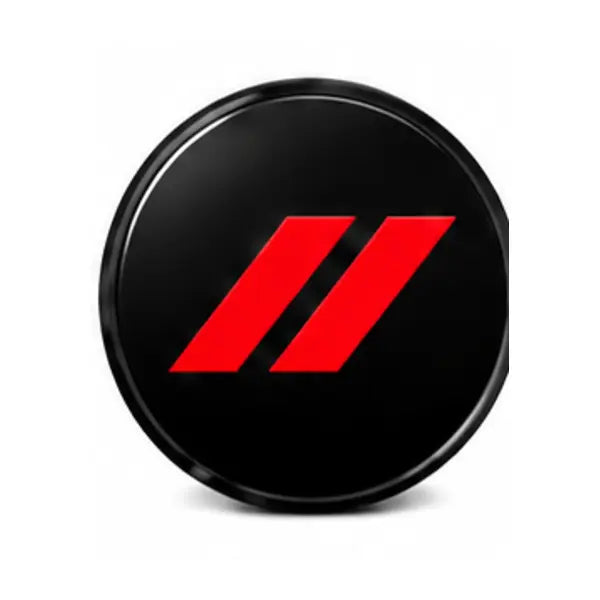 Dodge two-line logo 63mm stock floating center cap - TorRed