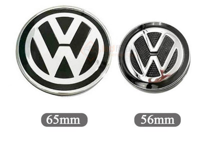 Volkswagen Floating Center Caps - 65mm & 56mm