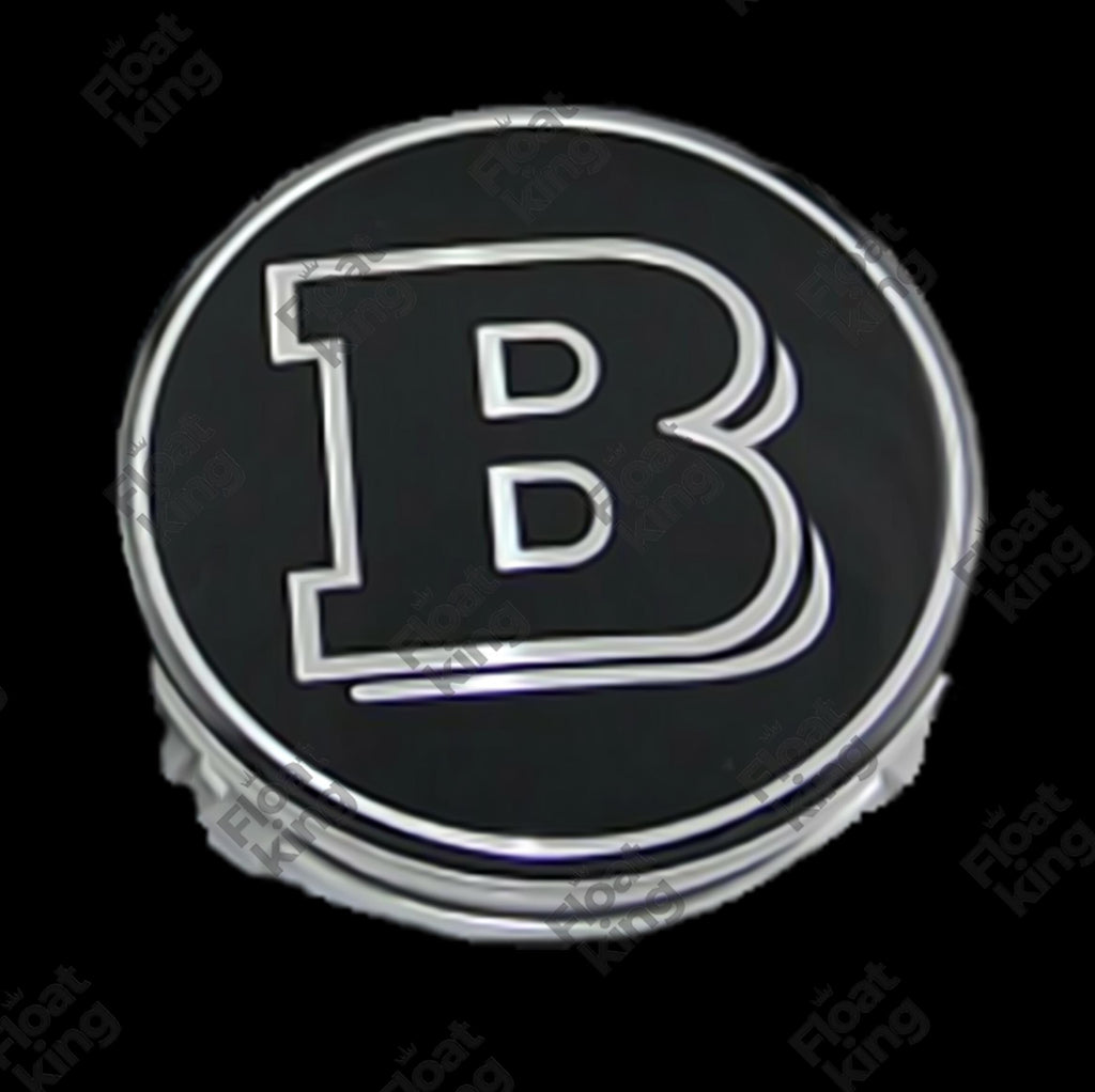 Floating Brabus  Center Caps 4pcs - Premium Quality Wheel Hubs, 66.6mm and 74mm Size, Customizable Led Options , Perfect Fit, Free Shipping!.