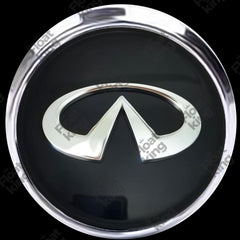 Infiniti floating center caps