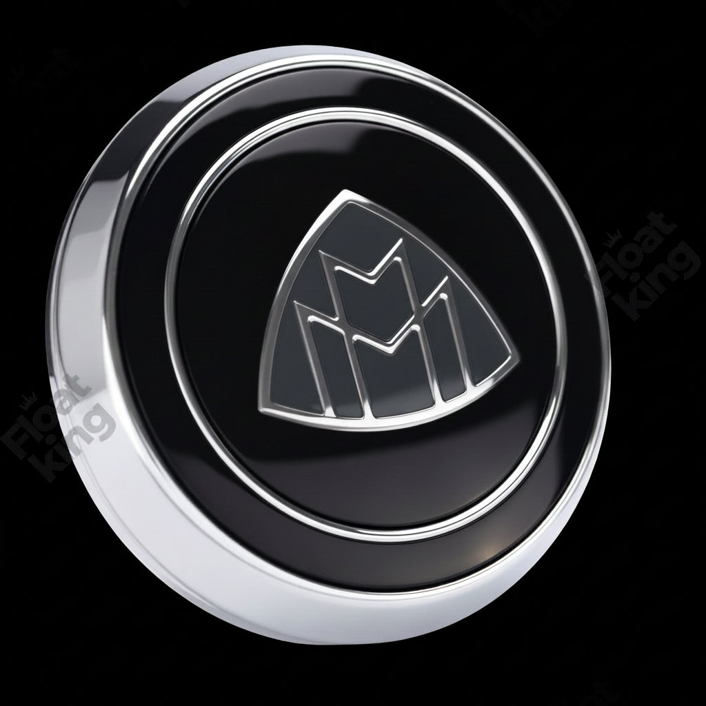 Maybach 2 Floating Center Caps 1 Cap Zoom in