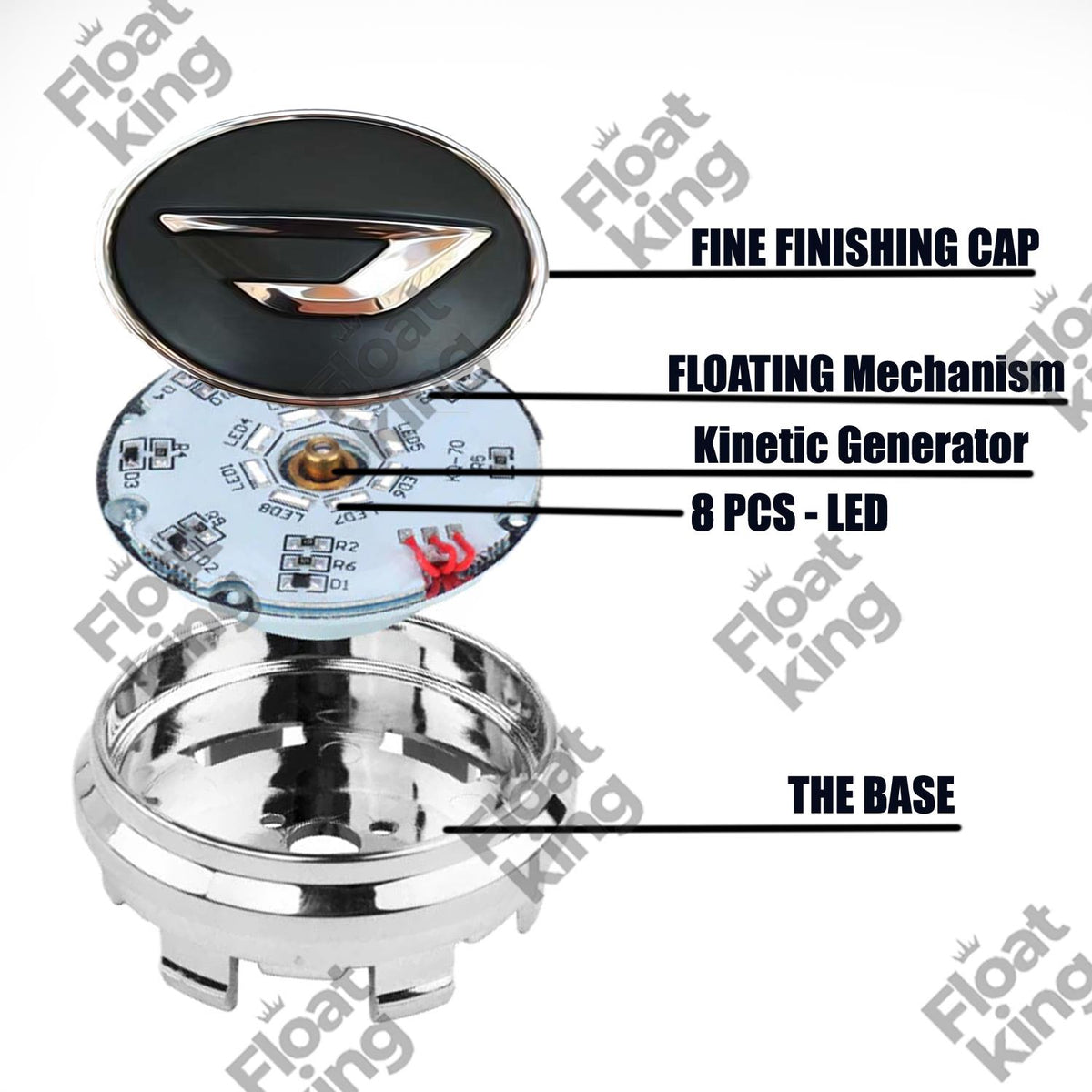 Volkswagen Jetta Floating Center Caps Instructions