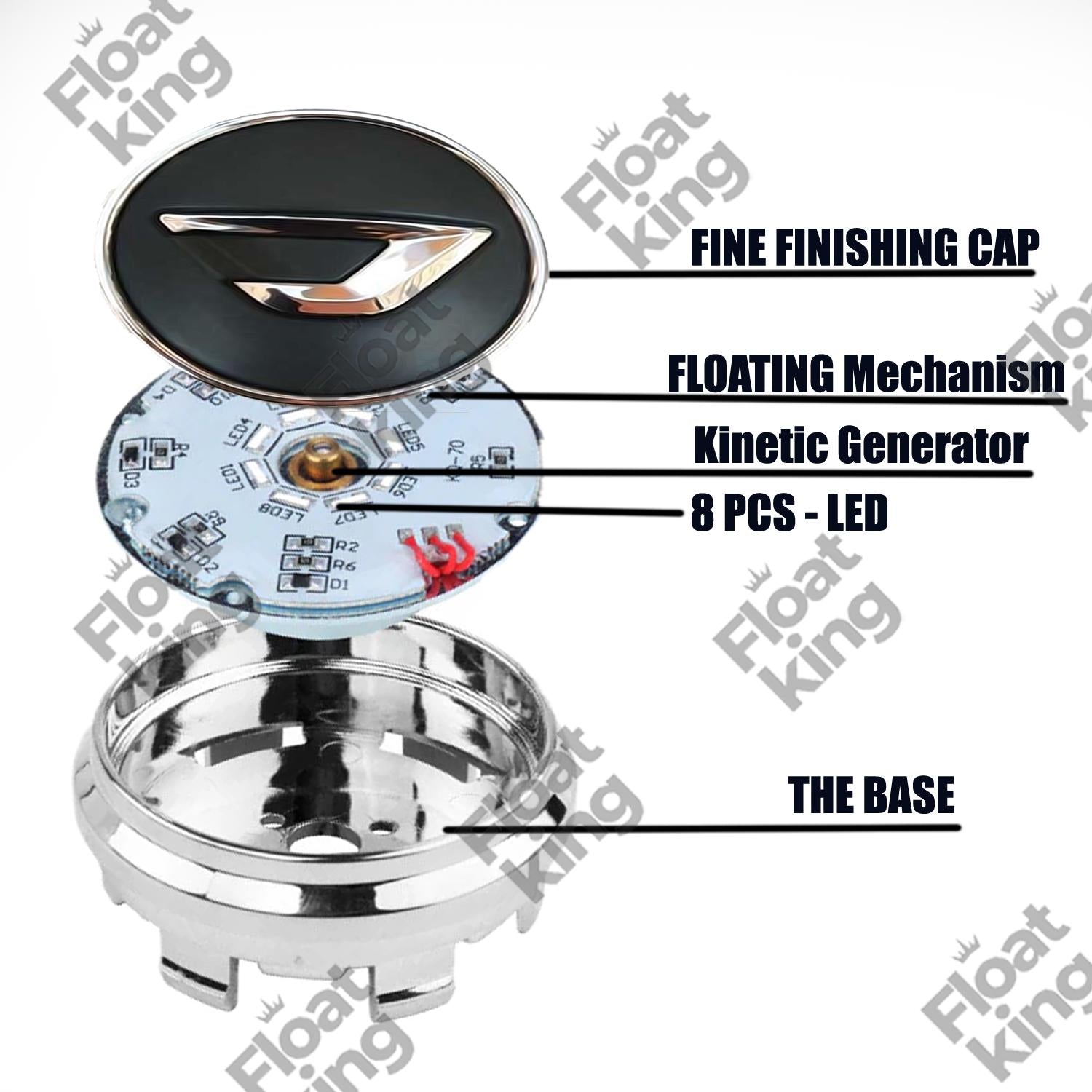 Volkswagen Jetta Floating Center Caps Instructions