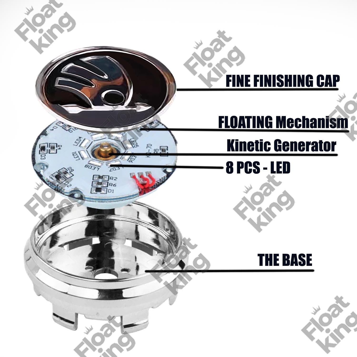 Skoda Floating Center Caps Instruction