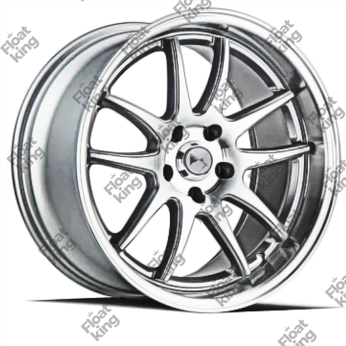 DS Floating Center Caps - How it looks on Wheel