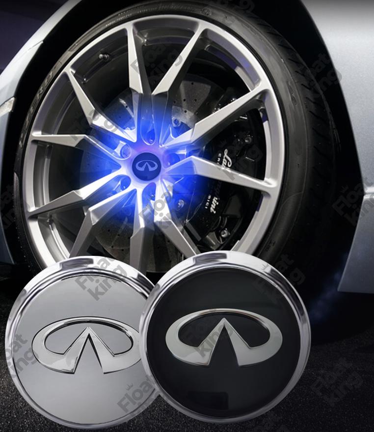 Infiniti Floating Center Caps – Stock