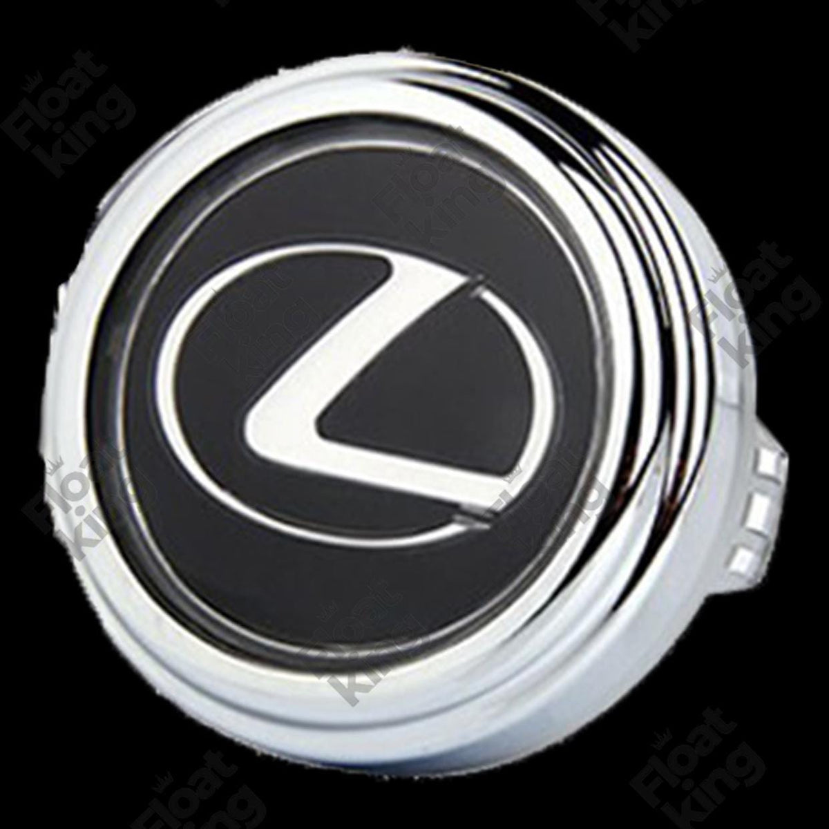 Lexus Floating Center Caps 62mm - 1 Black Cap