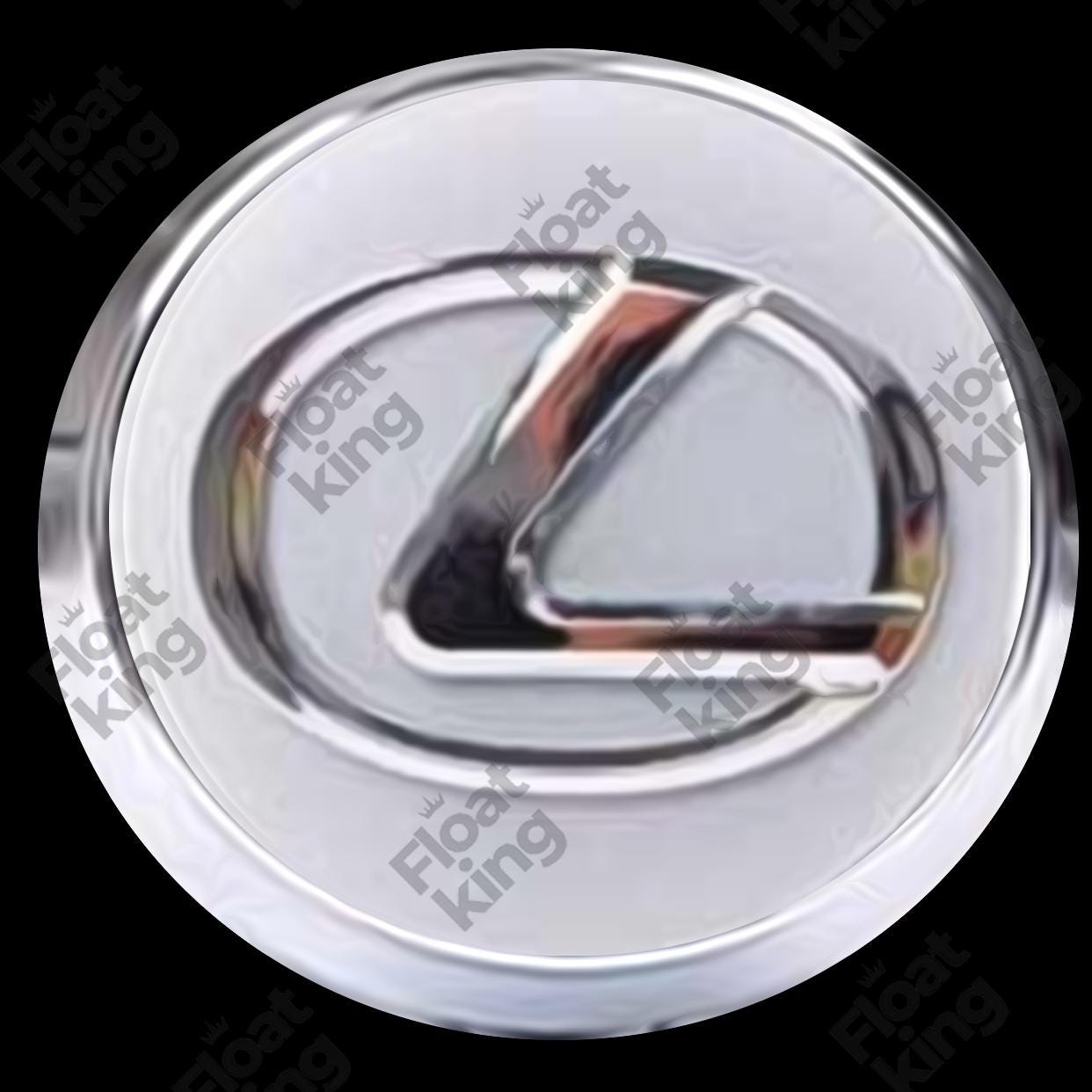 Lexus Floating Center Caps 62mm - 1 SilverCap