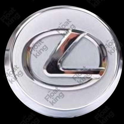 Lexus Floating Center Caps 62mm - 1 SilverCap