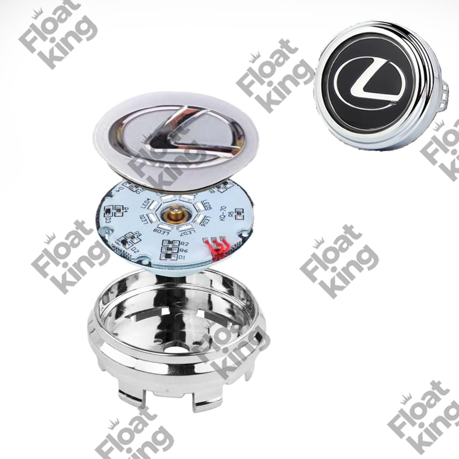 Lexus Floating Center Caps 62mm - Instruction