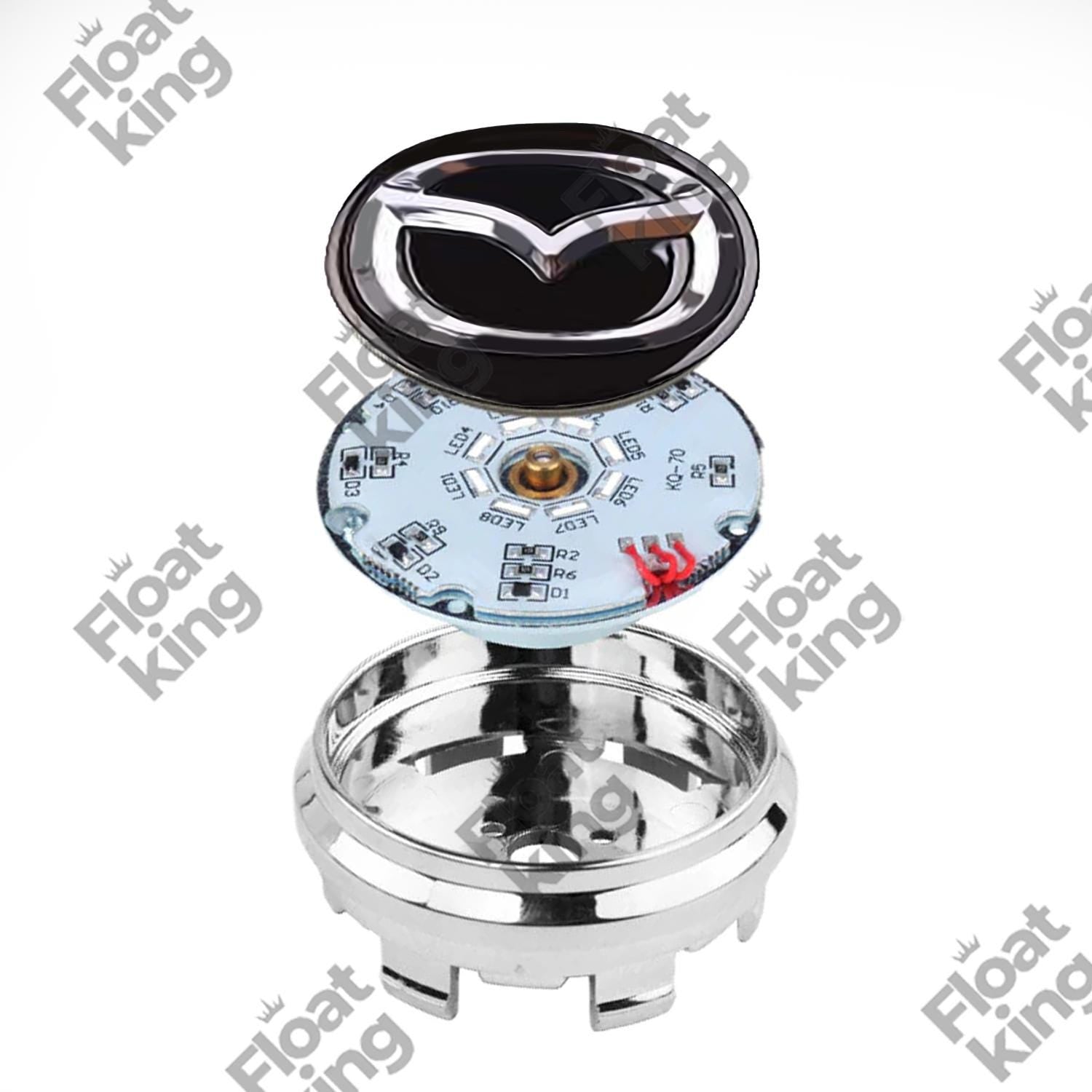 Mazda Floating Center Cap - Instruction