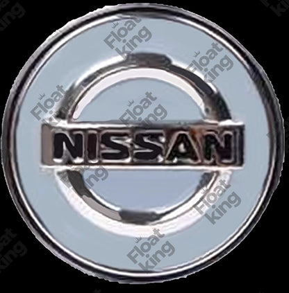 Nissan Floating Center Caps 1 Cap Silver