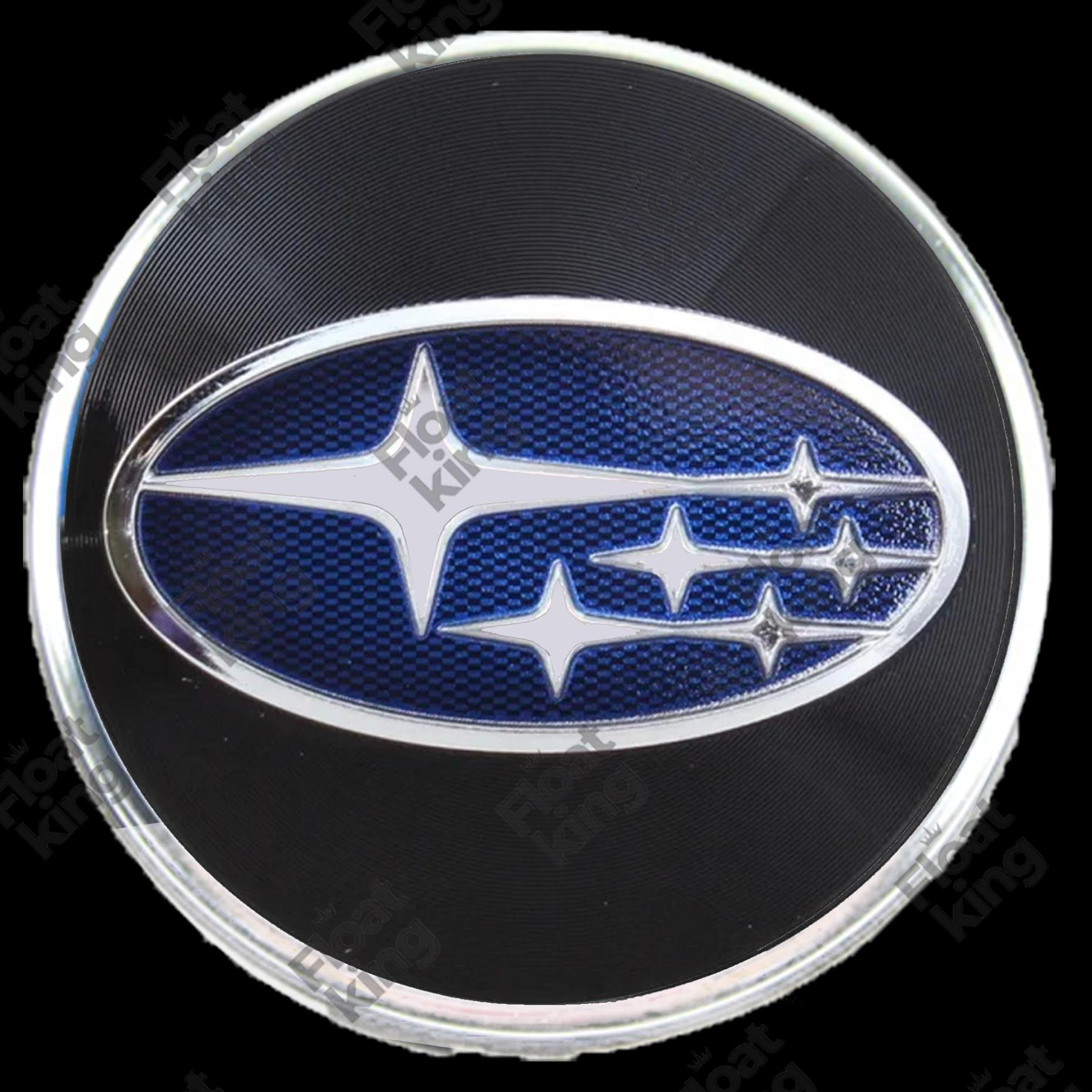 Subaru Floating Center Caps Zoom in