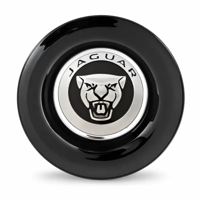 Jaguar XL floating center cap – gloss black finish