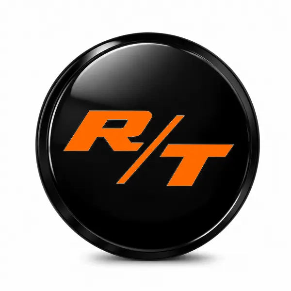 Dodge R/T 63mm stock floating center cap - Go Mango