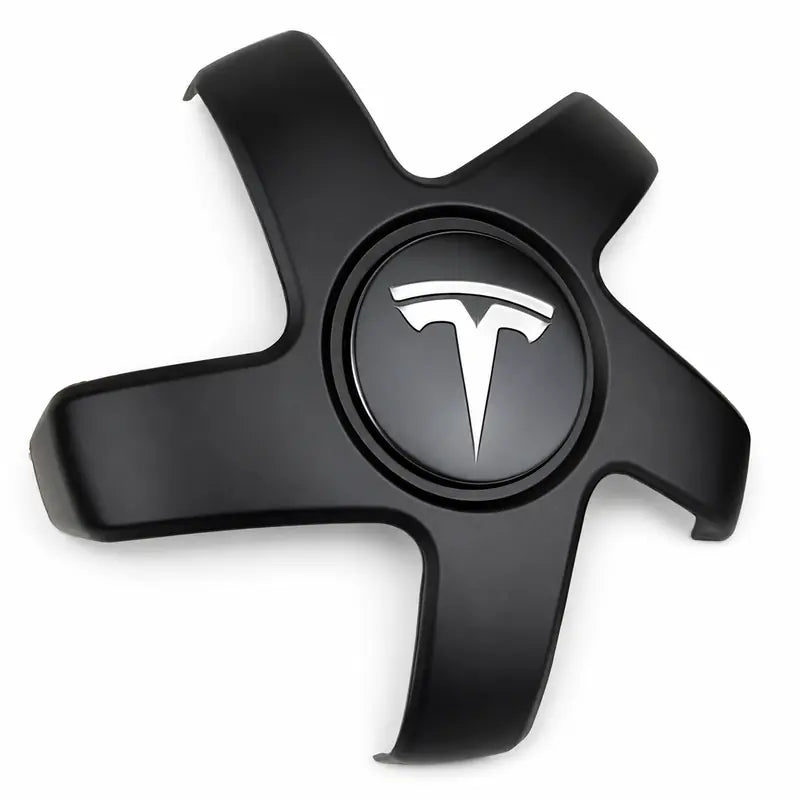 Tesla Model 3 Star floating center cap with silver T emblem